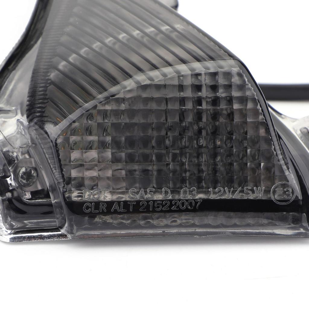 Front Turn Signals Lens For Kawasaki ZX10R 2004-2005 Smoke