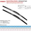 Car Wiper Front Hybrid Wiper Blades For Mazda 3 Axela BM BN 2013 - 2018 Windshield Windscreen Window Rain Brushes 24"+18"
