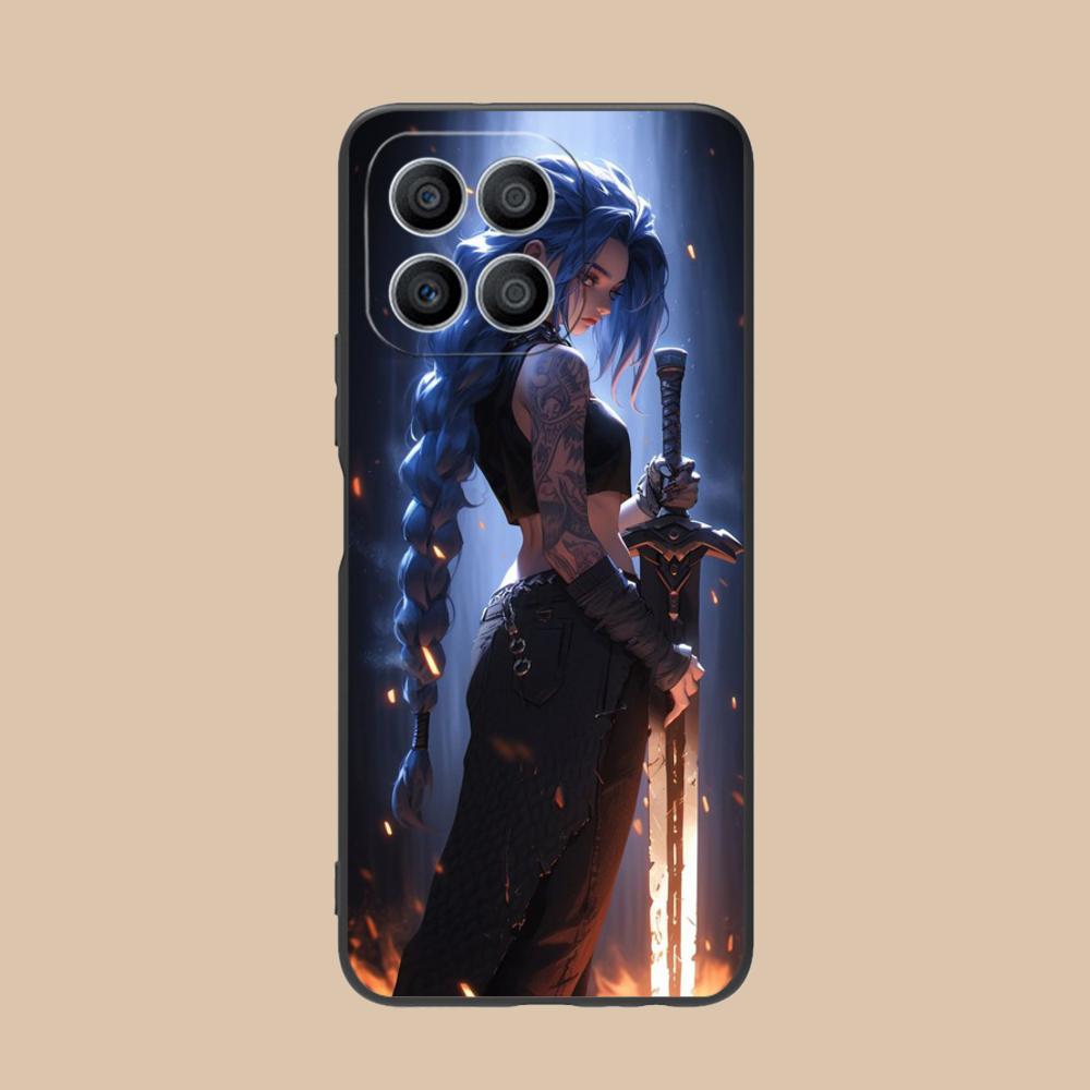 

Anime Girl Mobile Phone Case for Honor 90 80 70 60 50 30 20 10 9 8 7 Pro S SE Lite 5G Colorful Printing Cover Smartphone Honor 90