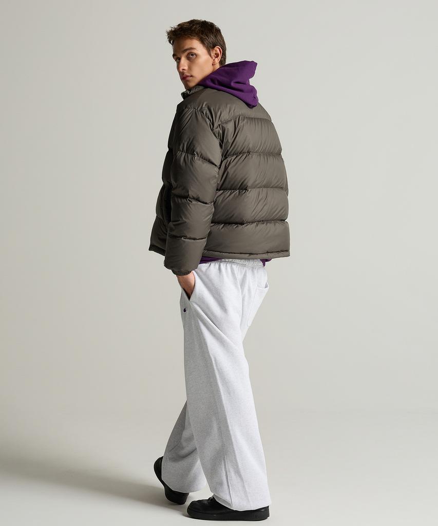 CHAMPION C-Logo Wide Fit Sweat Jogger Pants Light Grey
