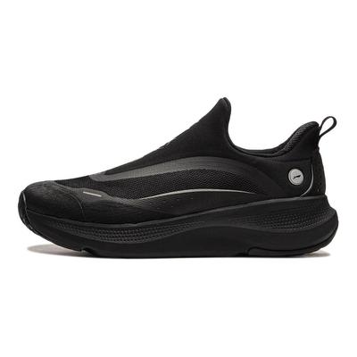 Li Ning Soft Go Versatile Fashion Shock Absorbing Durable Low Top Casual Shoes Men Sneaker Black AGLU099-1