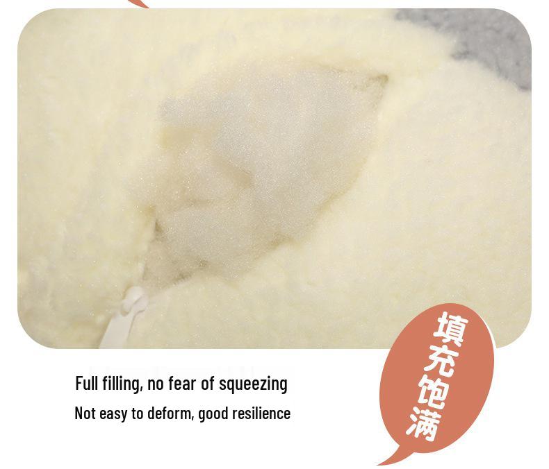 Husky Plush Slouchy Pillow - Super Soft Cute Bedtime Doll