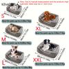KEMOREL 1PC Cozy Plush Pet Bed For All Seasons Pet Lounger with Elastic, for Extra Small to Medium Breeds Multiple Sizes & Color
