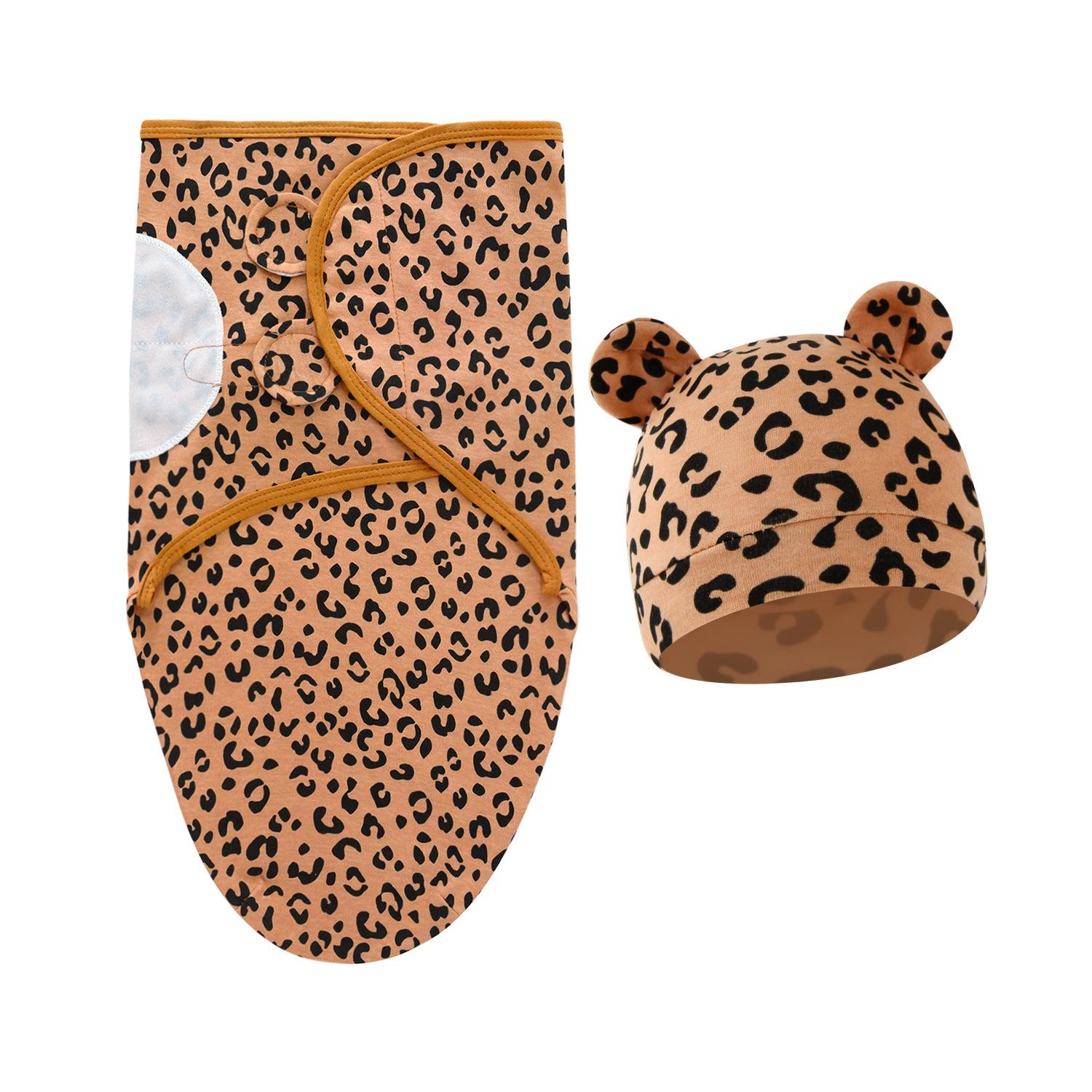 Baby Swaddle Deken 0-6 Maanden Band Beschermt Buik Baby Slaapdeken Wikkel voor Pasgeborene Dunne Stijl voor Zomer Baby Deken 35 80cm black