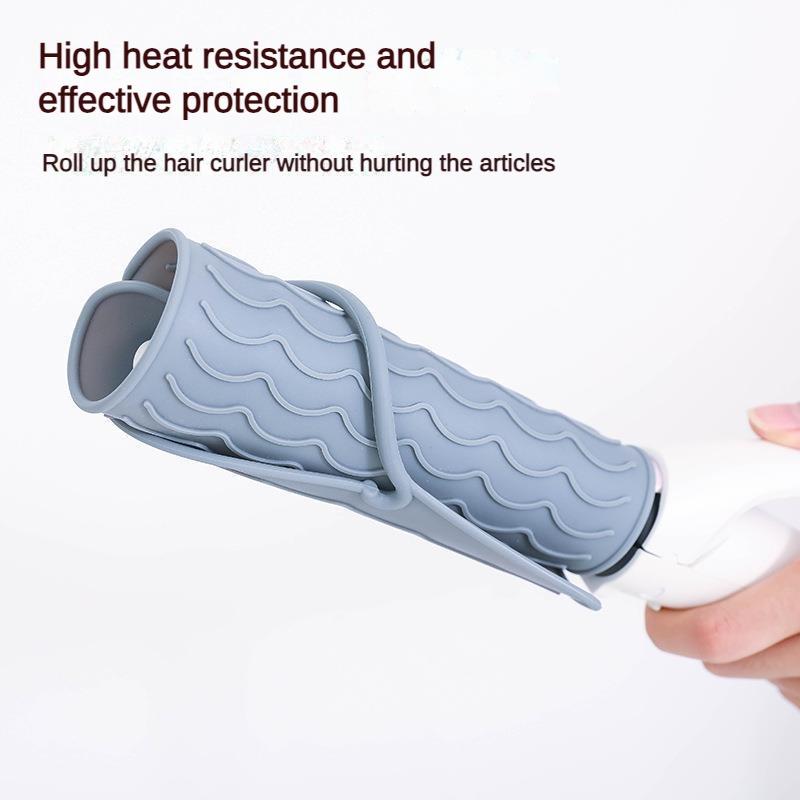 Silicone Heat Resistant Mat for Hair Straightener Flat Iron Professional Styling Tool Anti-heat Mats Travel Hair Styling Tools