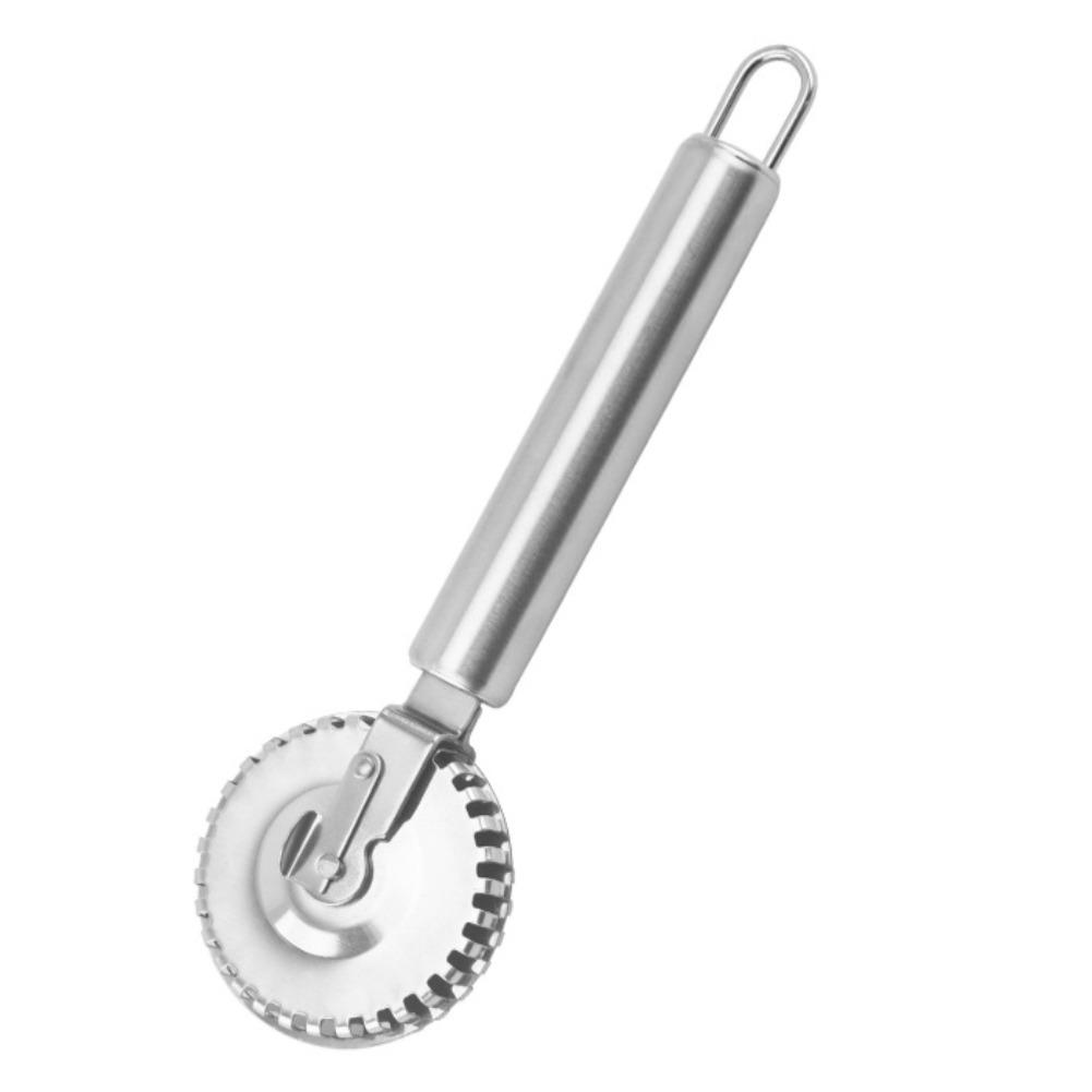 

Precision Crafted Pastry Wheel with Fluted Blade – Effortlessly Cuts and Seals Fresh Dough for Homemade Dumplings