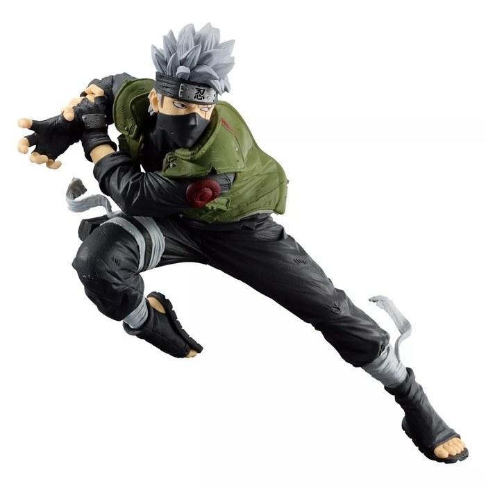 BANPRESTO Naruto Figure Hatake Kakashi Sculpting Ninja War