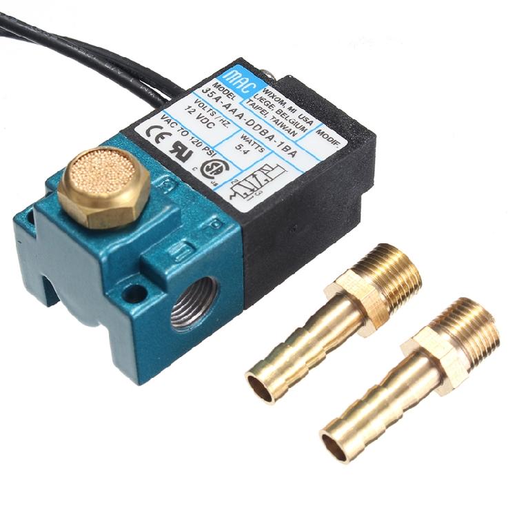 1 Set for DC 12V Boost Control Solenoid Valves for Most 3-port Equipment