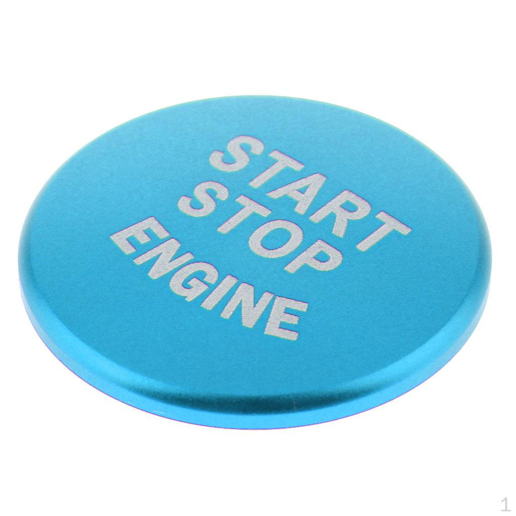 Engine Button Blue