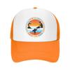 Custom Summer Vibes Catch The Wave Trucker Hat for Unisex Women Adjustable Adult Surfing Surfer Baseball Cap Summer Dad Hat