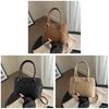 Pu Shell Bag For Women With Zipper Closure And Inner Pouch For Daily Use