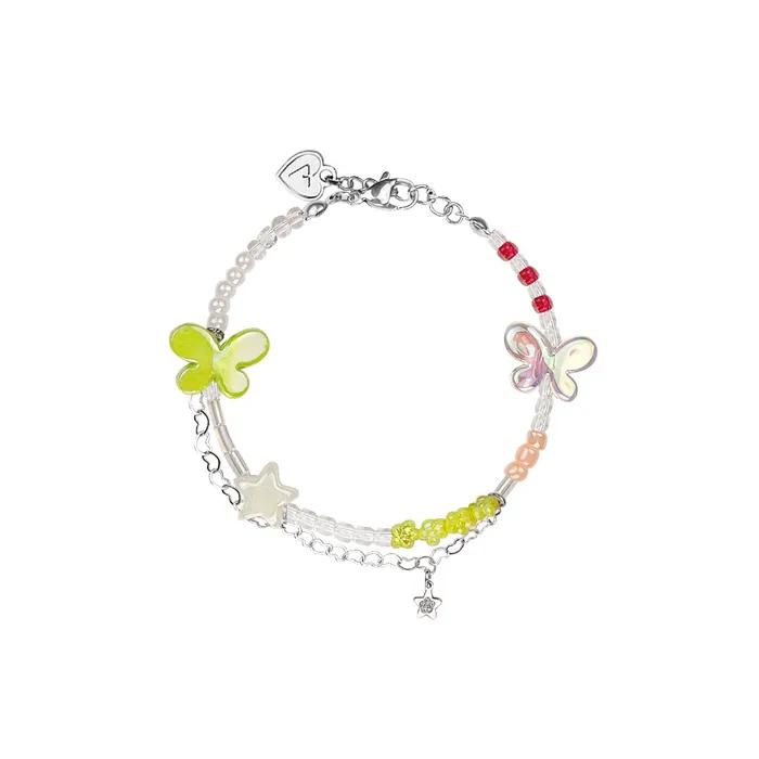 Spring Bead Chain Bracelet