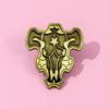 Japanese Cartoon Black Clover Metal Badge Black Bull Group Logo Alloy Brooch Pin Badge