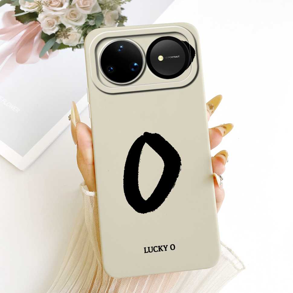 For Huawei nova 15 Ultra 5G Case SLY-AL00 Silicone Cover For Huawei Nova15 Ultra 5G 6.84" Fashion Simple Letters A-Z Phone Shell