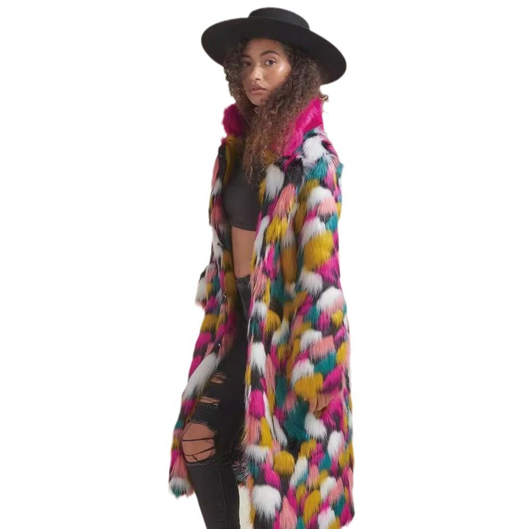 

Популярное женское пальто с мехом средней и длинной длины 4XL