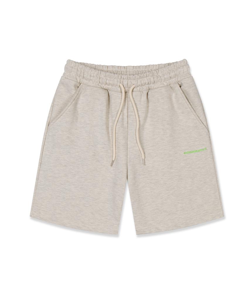 ICONOGRAPHY Oversized Training Shorts Oat (B Type)