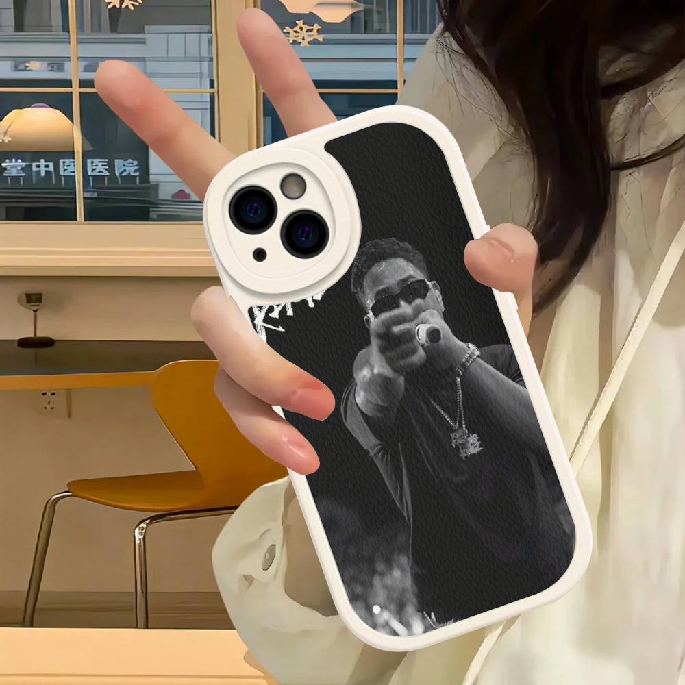 Myke Towers Rapper Phone Case For IPhone 16 15 14 13 12 11 Pro Max Plus Leather Soft Cover