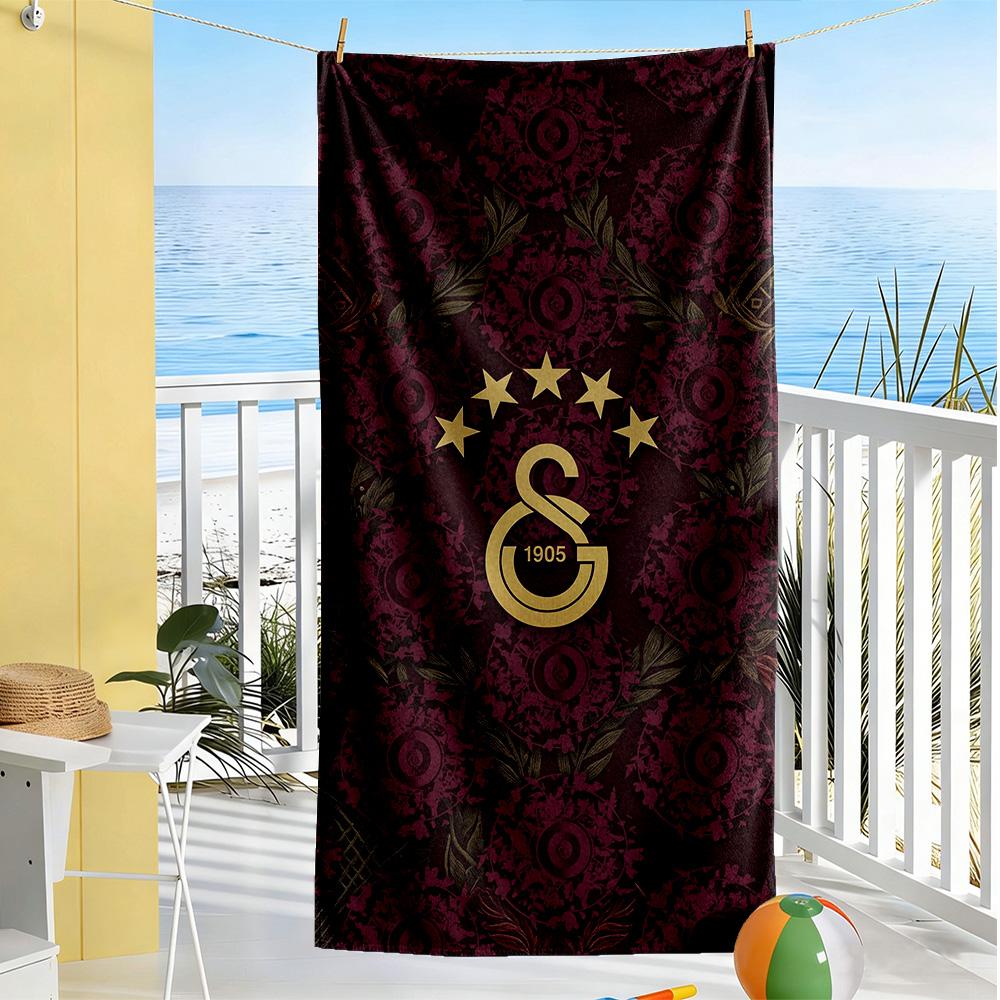 Galatasaray Beach Towel Soft Durable Quick-Dry Comfortable Lightweight