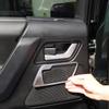 4pcs For Land Rover Freelander 2 2007-2016 ABS Chrome/Black Interior Inside Door Handle Frame Cover Trim Car