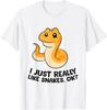 I Just Really Like Snakes T- Shirt