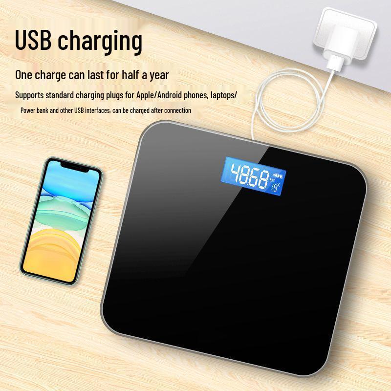 Bluetooth High-Precision Body Fat & Weight Scale for Home or Dorm Use