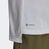 Adidas Solid Logo Crew Neck Short Sleeve T-Shirt Men Tops White H53383