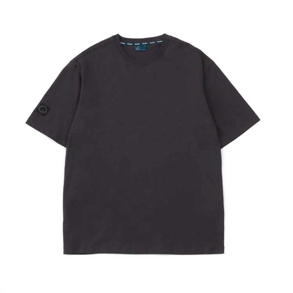 KHALHON Pigment Logo Short Sleeve T-Shirt (Charcoal)