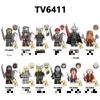 TV6411 Halbbestie starker Ork Hexenkönig von Angmar zusammengebaut Jungen und Mädchen Lernspielzeug.