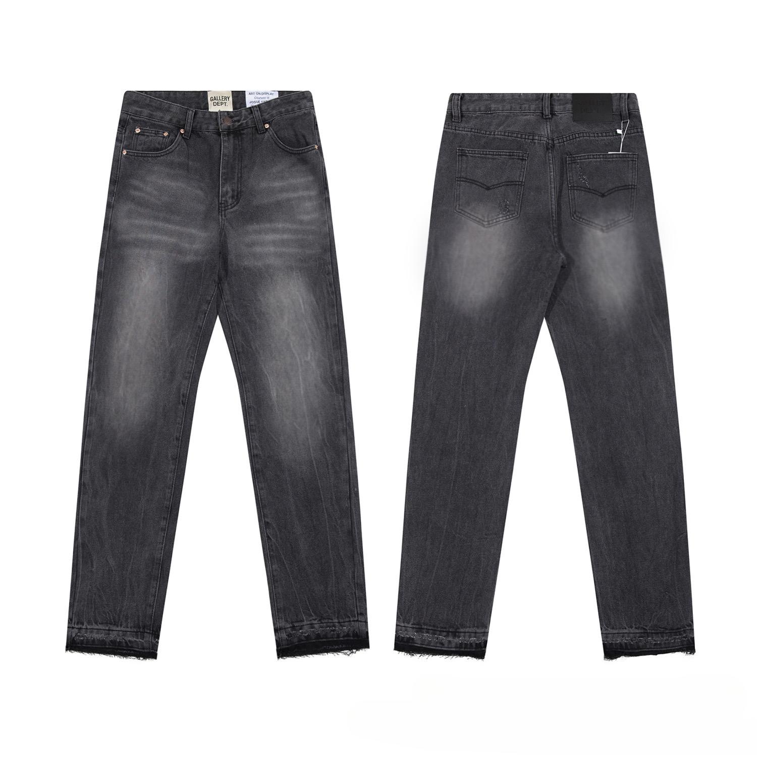 

Джинси з модним принтом ZYLLO, вільні, повсякденні, спортивні, денім, для чоловіків і жінок S