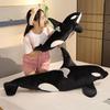 Marine Killer Whale Organism Plush Toy Stuffed Doll Home Decoration Kids Gift