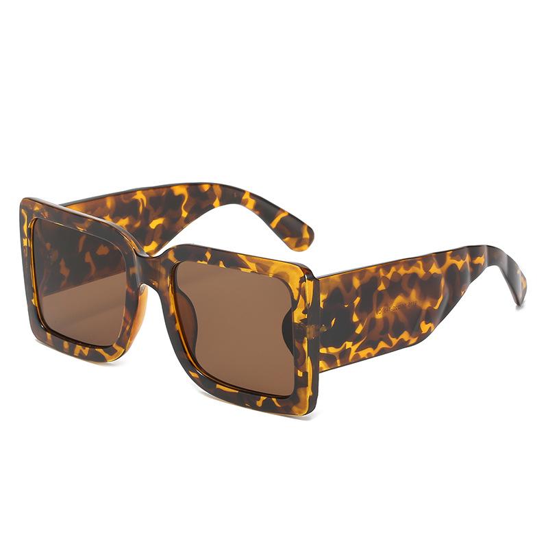 New Oversized Square Sunglasses Vintage Designer Women Fashion Sun Glasses Black Big Shades UV400 Men Luxury Brand Female Oculos