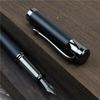 Luxury fountain pen, high-end metal copper pen body, 0.5 pointed office gift pen, student practice pen