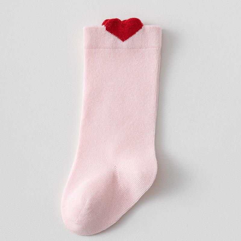 Newborn To 3-Year-Old Boneless Cotton Calf Socks - Spring, Autumn, Winter