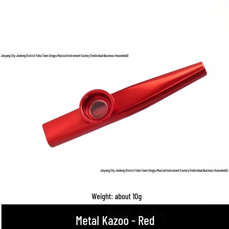Metal Kazoo Musical Instrument for Early Childhood Education and Adults
