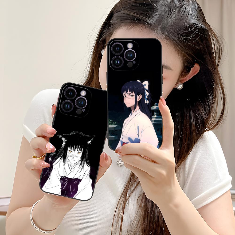 JJK Utahime Iori Printed Phone Case for iPhone 17 16 15 14 13 12 11 X XR XS 8 7 Air Pro Max Plus Mini Soft TPU Shockproof Cover