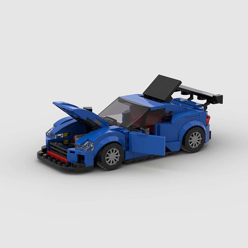 MOC BRZ STi Car Series Building Blocks Model Sets Sports Racing DIY Educational Bricks Toys Boys Kids Adult Gifts