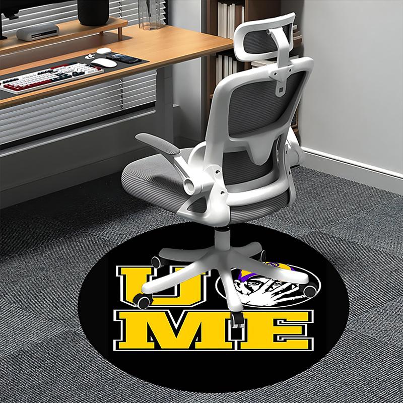 

UME Logo,University of Minnesota East Bank Chair mat Round Rug Office carpet, Non slip, Suitable for Living Rooms, Bedrooms,Decor1205753a 80cm by 80cm