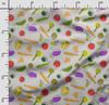 Soimoi Veggies Print,  Cotton Cambric, Quilting Fabric Sold by The Yard 42 Inch Wide, Medium Weight Cotton Fabric, Sewing  Supplies,Aquamarine