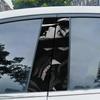 1pc/2pcs JDM Universal Car Stickers Auto B Pillar Waterproof Decoration DIY Car Doors Pillar Sunscreen Refit Car Styling Decals