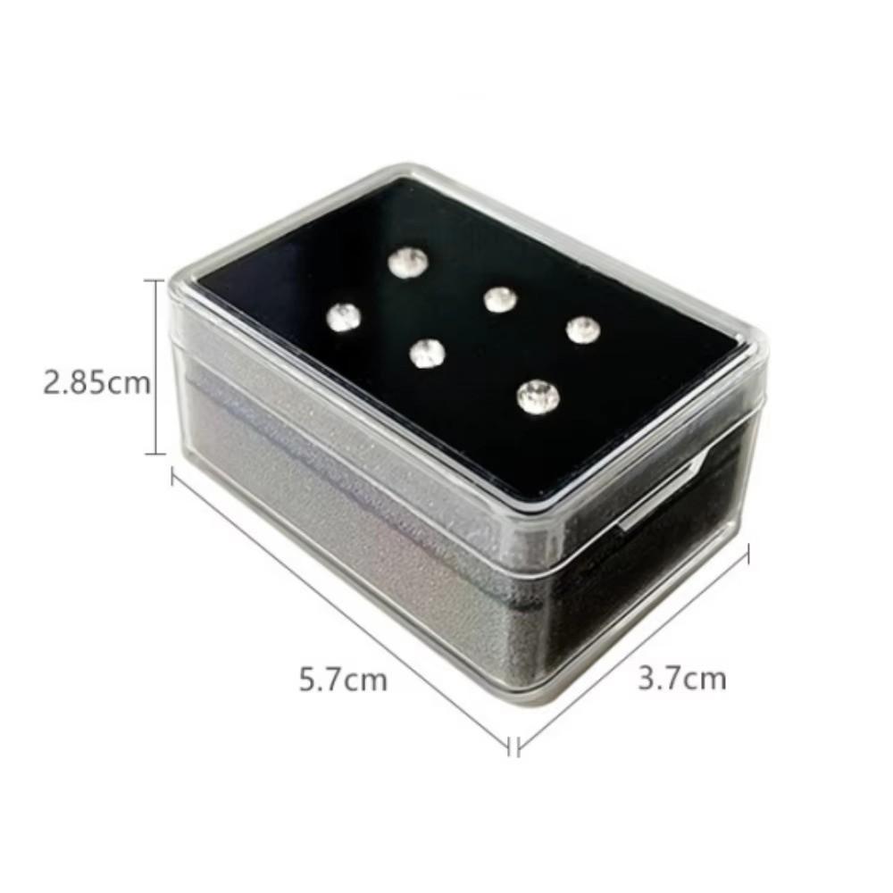 Transparent Clear Storage Container Acrylic Jewelry Packaging Box Jewelry Box For Diamond Jewelry
