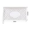 1pcs Fashion Cute Snap-Strap Flip Cover Carrying Case Portable Wet Wipes Bag Cosmetic Pouch Stroller Accessories Tissue Box