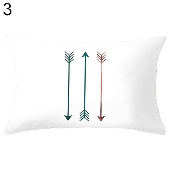 Geometric Circle Triangle Wave Pillow Case Cushion Cover Sofa Bed Car Cafe Decor