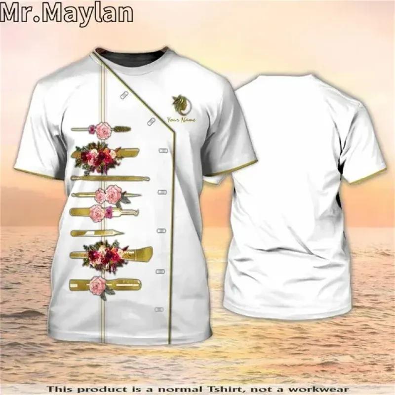 T-shirt personnalisé 3D Brow Specialis pour sourcils, chemises personnalisées pour sourcils, cils, vêtements, cadeau pour femmes, maquillage, t-shirt unisexe de rue