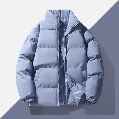 Cotton Clothes Men's Winter Korean Version Trend Versatile Double-sided Wear Warm Cotton-padded Clothes Jacket Couple Bread Clothes