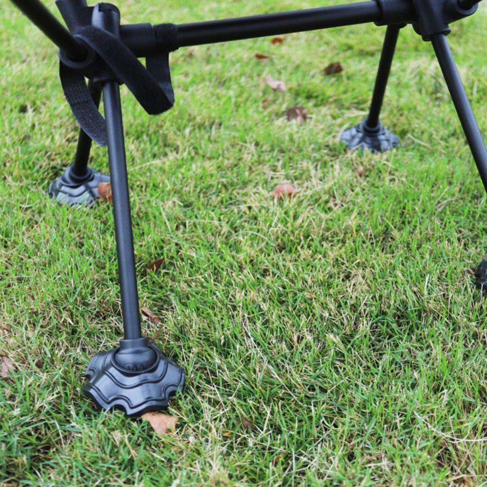 Anti-sinking Camping Chair Feet Covers Non-slip Camping Stool Leg Caps  Outdoor