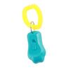 Adjustable 3 Gears Pet Dog Training Clicker Claw Shaped with Wrist Strap for Cats(Sky Blue)