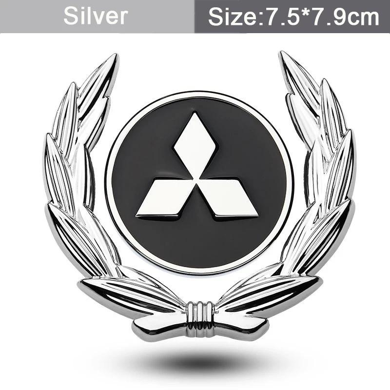 

Car Sticker Trunk Side Fender 3D Emblem for Mitsubishi Lancer 9 10 ASX L200 Colt Pajero Outlander Eclipse Auto Refit Accessories срібний