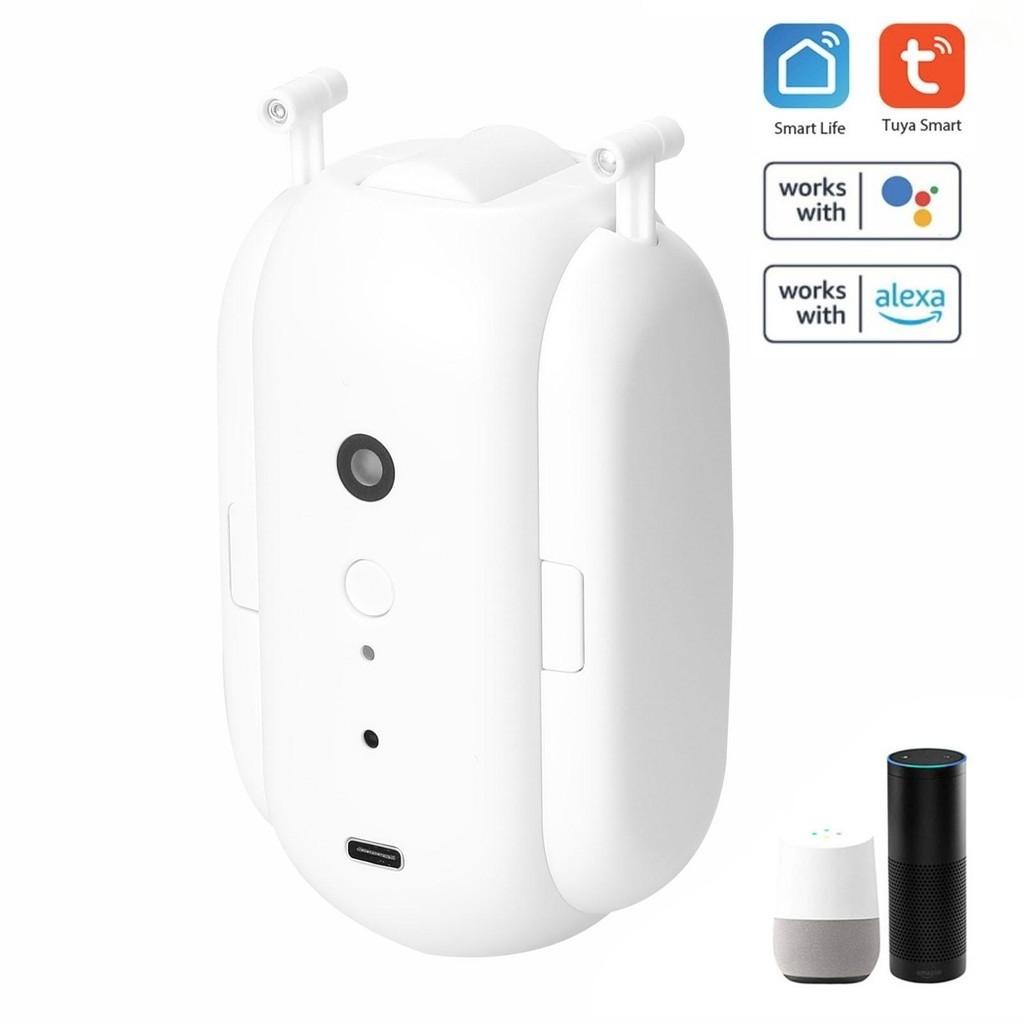 1pc/2pcs Smart Curtain Motor BT Voice Control Switch Electric Curtain Robot APP Control Timer Curtain Motor