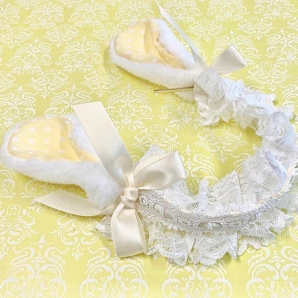 G-Trigger Plüsch Hasenohren Stirnband, Gelb (YL)