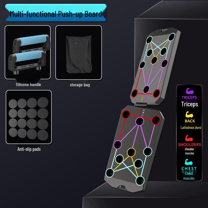 Multifunctional Push-up & Abdominal Muscle Trainer for Home Fitness